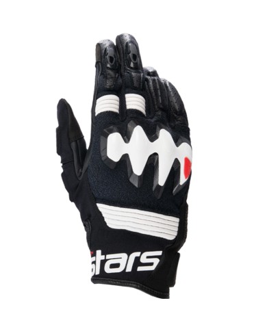 GUANTES ALPINESTARS HALO BLACK/WHITE