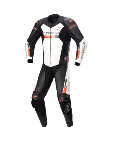 MONO ALPINESTARS GP FORCE CHASER PROFESSIONAl BLACK/WHITE/RED FLUO