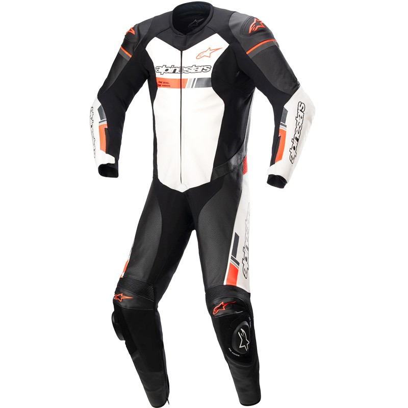 MONO ALPINESTARS GP FORCE CHASER PROFESSIONAl BLACK/WHITE/RED FLUO