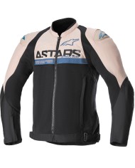 CHAQUETA ALPINESTARS SMX AIR LIGHT BROWN/SODALITE BLUE