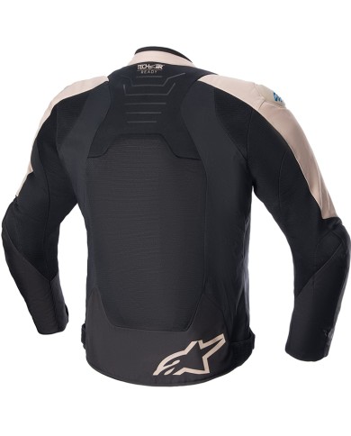 CHAQUETA ALPINESTARS SMX AIR LIGHT BROWN/SODALITE BLUE