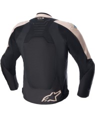 CHAQUETA ALPINESTARS SMX AIR LIGHT BROWN/SODALITE BLUE