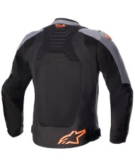CHAQUETA ALPINESTARS SMX AIR DARK GRAY/ORANGE FLUO