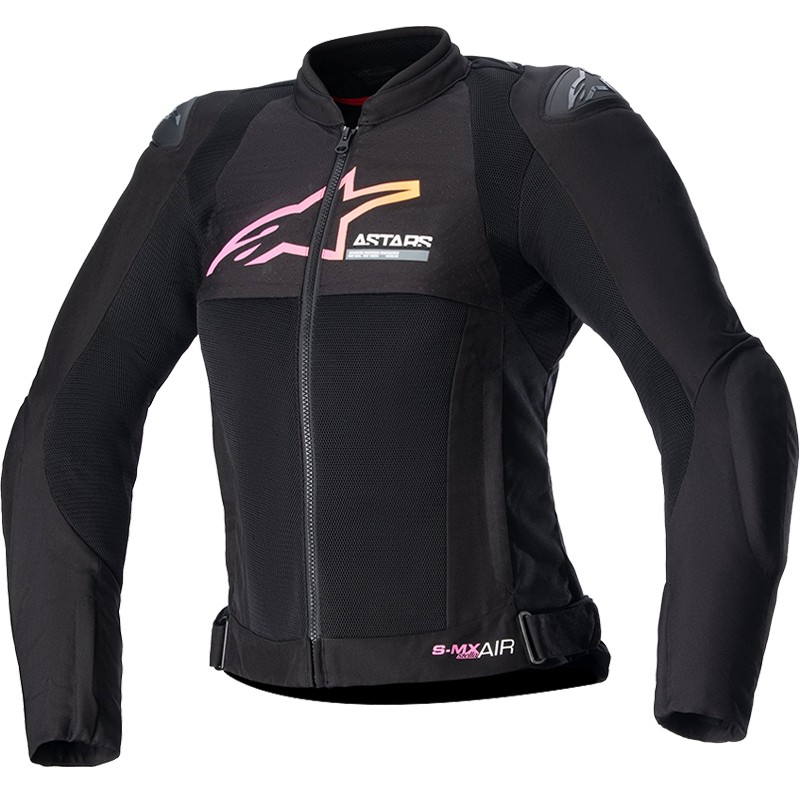 CHAQUETA ALPINESTARS STELLA SMX AIR LADY BLACK/YELLOW/PINK