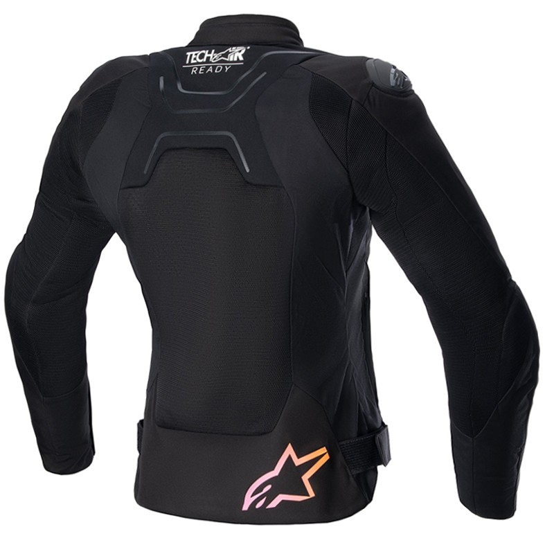 CHAQUETA ALPINESTARS STELLA SMX AIR LADY BLACK/YELLOW/PINK