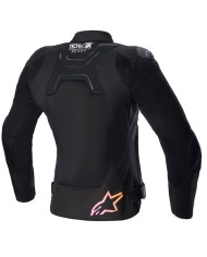 CHAQUETA ALPINESTARS STELLA SMX AIR LADY BLACK/YELLOW/PINK