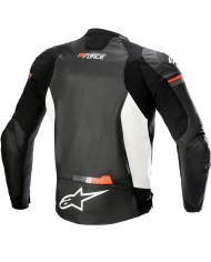 CHAQUETA ALPINESTARS GP FORCE AIRFLOW BLACK/WHITE/RED FLUO