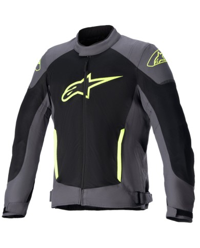 CHAQUETA ALPINESTARS T-SP X SUPERAIR GRAY/BLACK/YELLOW FLUO