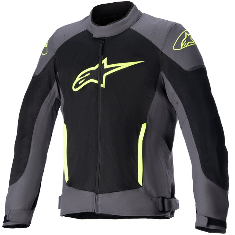 CHAQUETA ALPINESTARS T-SP X SUPERAIR GRAY/BLACK/YELLOW FLUO