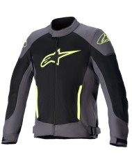 CHAQUETA ALPINESTARS T-SP X SUPERAIR GRAY/BLACK/YELLOW FLUO