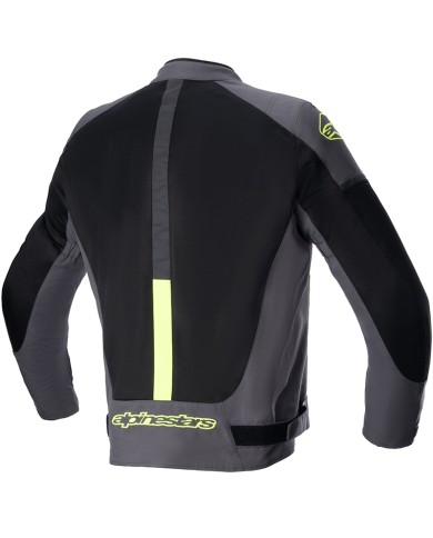 CHAQUETA ALPINESTARS T-SP X SUPERAIR GRAY/BLACK/YELLOW FLUO