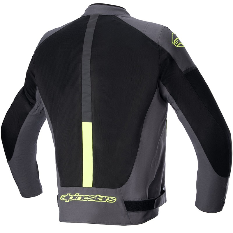 CHAQUETA ALPINESTARS T-SP X SUPERAIR GRAY/BLACK/YELLOW FLUO