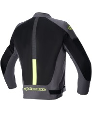CHAQUETA ALPINESTARS T-SP X SUPERAIR GRAY/BLACK/YELLOW FLUO