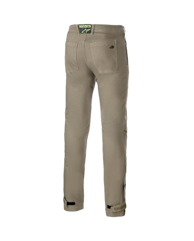PANTALONES VAQUEROS ALPINESTARS STRATOS SLIM FIT MILITARY GREEN