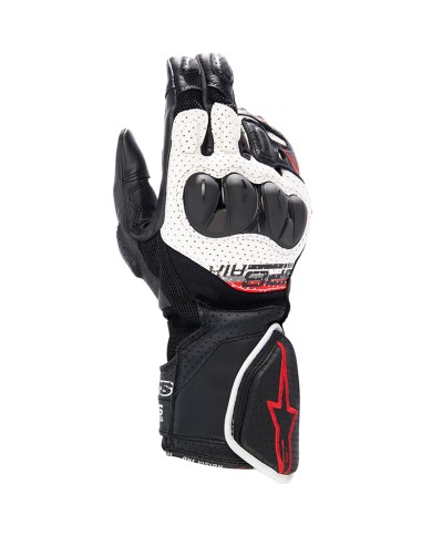 GUANTES ALPINESTARS SP-8 V3 AIR BLACK/WHITE/BRIGHT RED