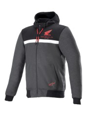 SUDADERA ALPINESTARS CHROME STREET HOODIE HONDA/BLACK