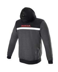 SUDADERA ALPINESTARS CHROME STREET HOODIE HONDA/BLACK