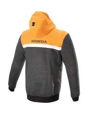 SUDADERA ALPINESTARS CHROME STREET HOODIE HONDA/ORANGE