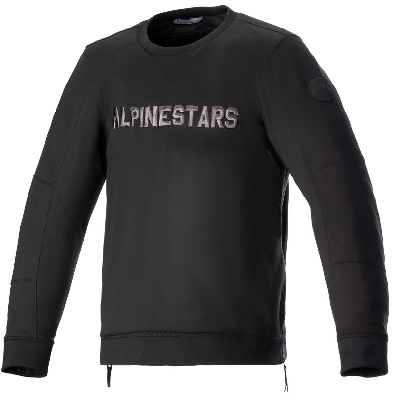 SUDADERA ALPINESTARS LEGIT CREW FLEECE BLACK
