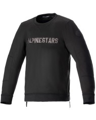 SUDADERA ALPINESTARS LEGIT CREW FLEECE BLACK