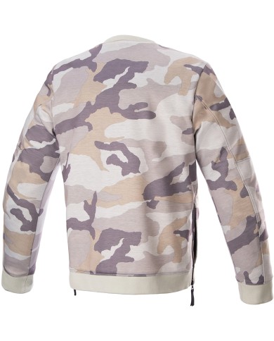 SUDADERA ALPINESTARS LEGIT CREW FLEECE GRAY/CAMO