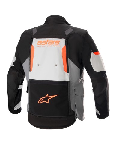 CHAQUETA ALPINESTARS HALO DRYSTAR DARK GRAY/ICE GRAY/ORANGE