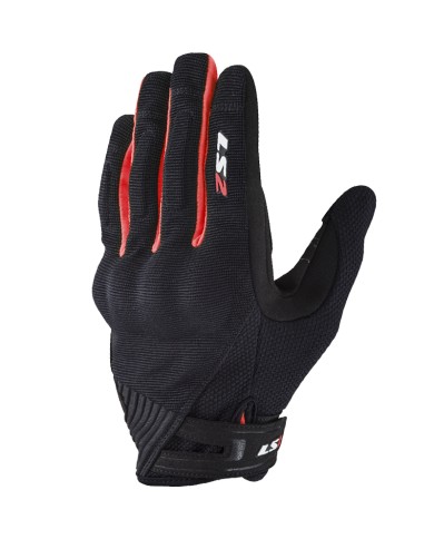 GUANTES LS2 DART 2 BLACK/RED