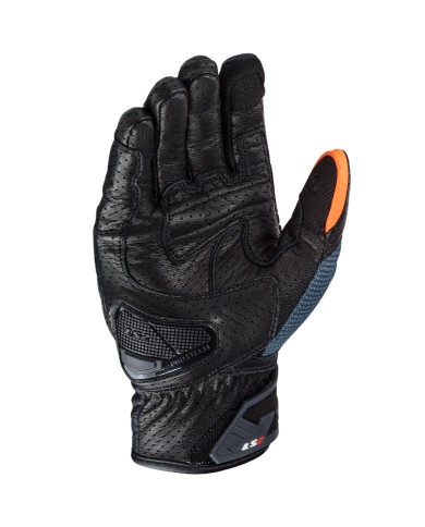 GUANTES LS2 AIR RAPTOR DARK BLUE/H-V ORANGE