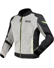 CHAQUETA LS2 AIRY PERFORADA BLACK/GREY/YELLOW
