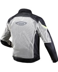 CHAQUETA LS2 AIRY PERFORADA BLACK/GREY/YELLOW