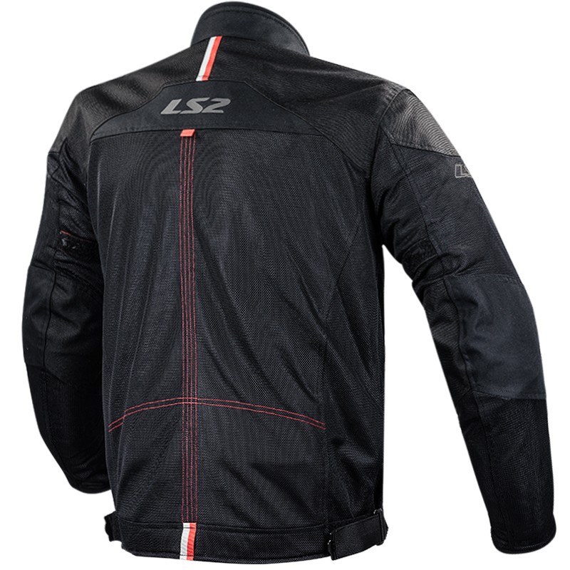 CHAQUETA LS2 ALBA PERFORADA BLACK