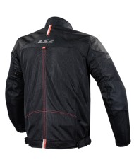 CHAQUETA LS2 ALBA PERFORADA BLACK