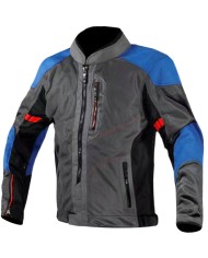 CHAQUETA LS2 ALBA DARK GREY/BLACK/BLUE