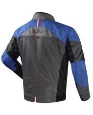 CHAQUETA LS2 ALBA DARK GREY/BLACK/BLUE