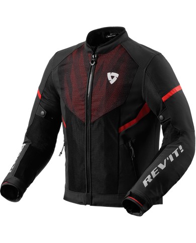 CHAQUETA REVIT HYPERSPEED 2 GT AIR NEGRO/ROJO FLUOR