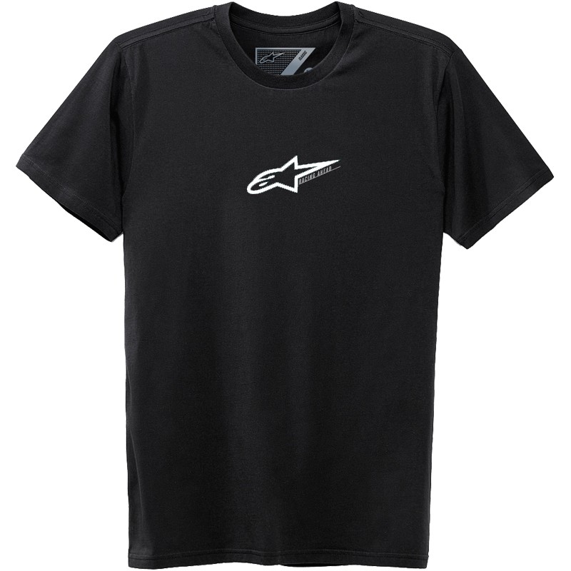 CAMISETA ALPINESTARS RACE MOD TEE BLACK/WHITE