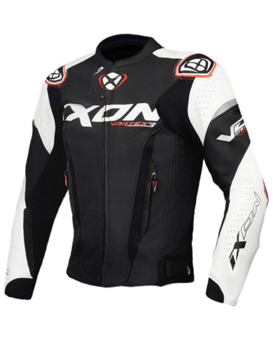 CHAQUETA IXON VORTEX 3 BLACK/WHITE