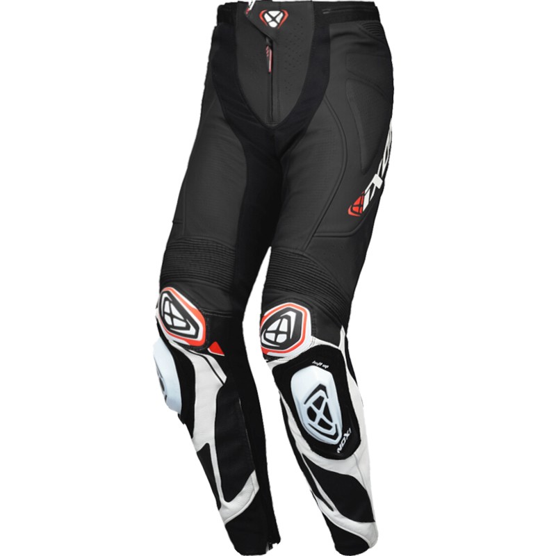 PANTALONES IXON VORTEX 3 BLACK/WHITE