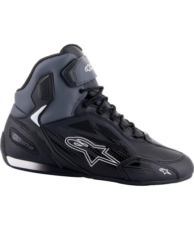 ZAPATILLAS ALPINESTARS FASTER-3 DRYSTAR BLACK/DARK GRAY