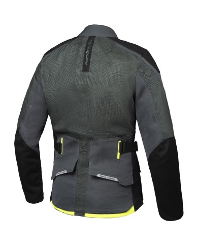 CHAQUETA IXON M-NJORD TACTIC GREEN/BLACK/YELLOW