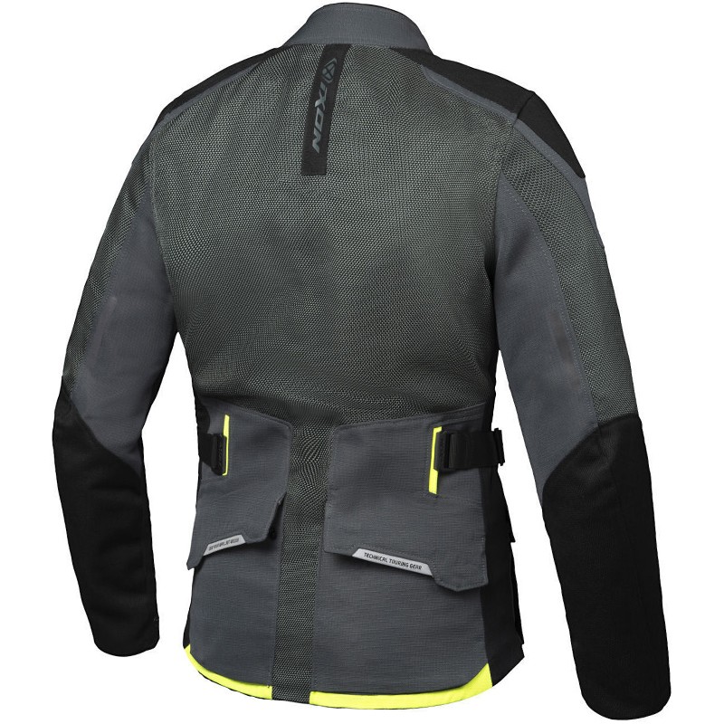 CHAQUETA IXON M-NJORD TACTIC GREEN/BLACK/YELLOW