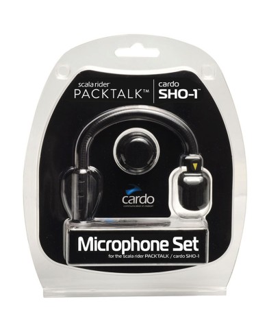 KIT DE MICROFONOS INTERCOMUNICADORES CARDO DE VARILLA Y CABLE