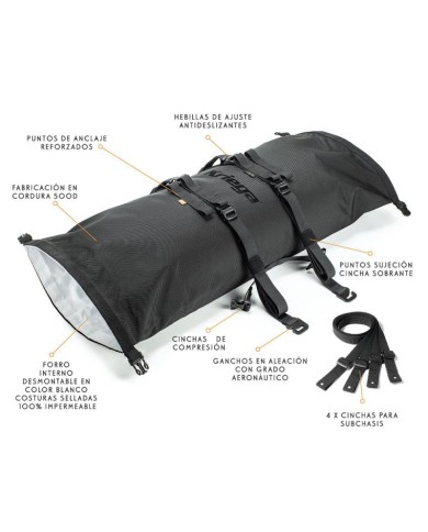 BOLSA DE EQUIPAJE KRIEGA ROLLPACK 20L CAQUI