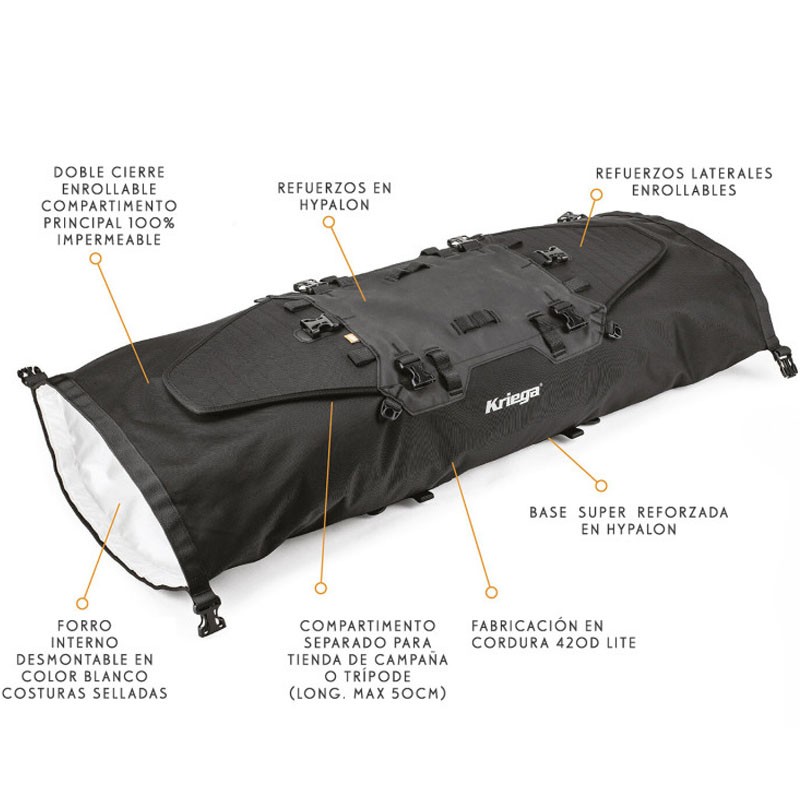 BOLSA KRIEGA US-40 DRYPACK CORDURA