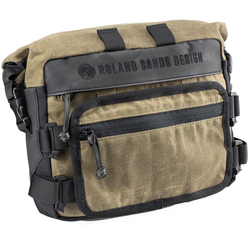 BOLSA KRIEGA PARA MANILLAR RSD ROAM HANDLEBAR BAG NEGRO/ARENA