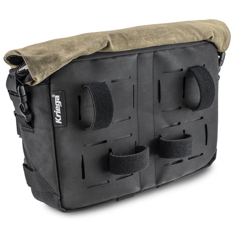 BOLSA KRIEGA PARA MANILLAR RSD ROAM HANDLEBAR BAG NEGRO/ARENA