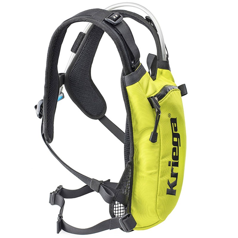 MOCHILA KRIEGA HIDRATACIÓN HYDRO-2 AMARILLO FLUOR