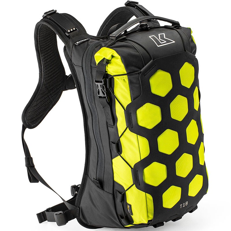 MOCHILA KRIEGA TRAIL 18 ADVENTURE BACKPACK AMARILLO FLUOR