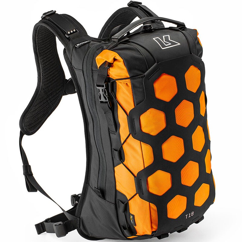 MOCHILA KRIEGA TRAIL 18 ADVENTURE BACKPACK NARANJA FLUOR