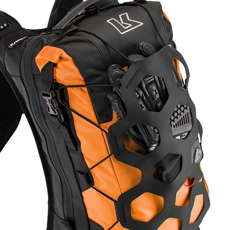 MOCHILA KRIEGA TRAIL 18 ADVENTURE BACKPACK NARANJA FLUOR